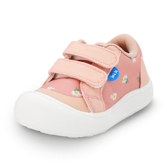 Toddler Mini Canvas Sneakers | Apricot Flower