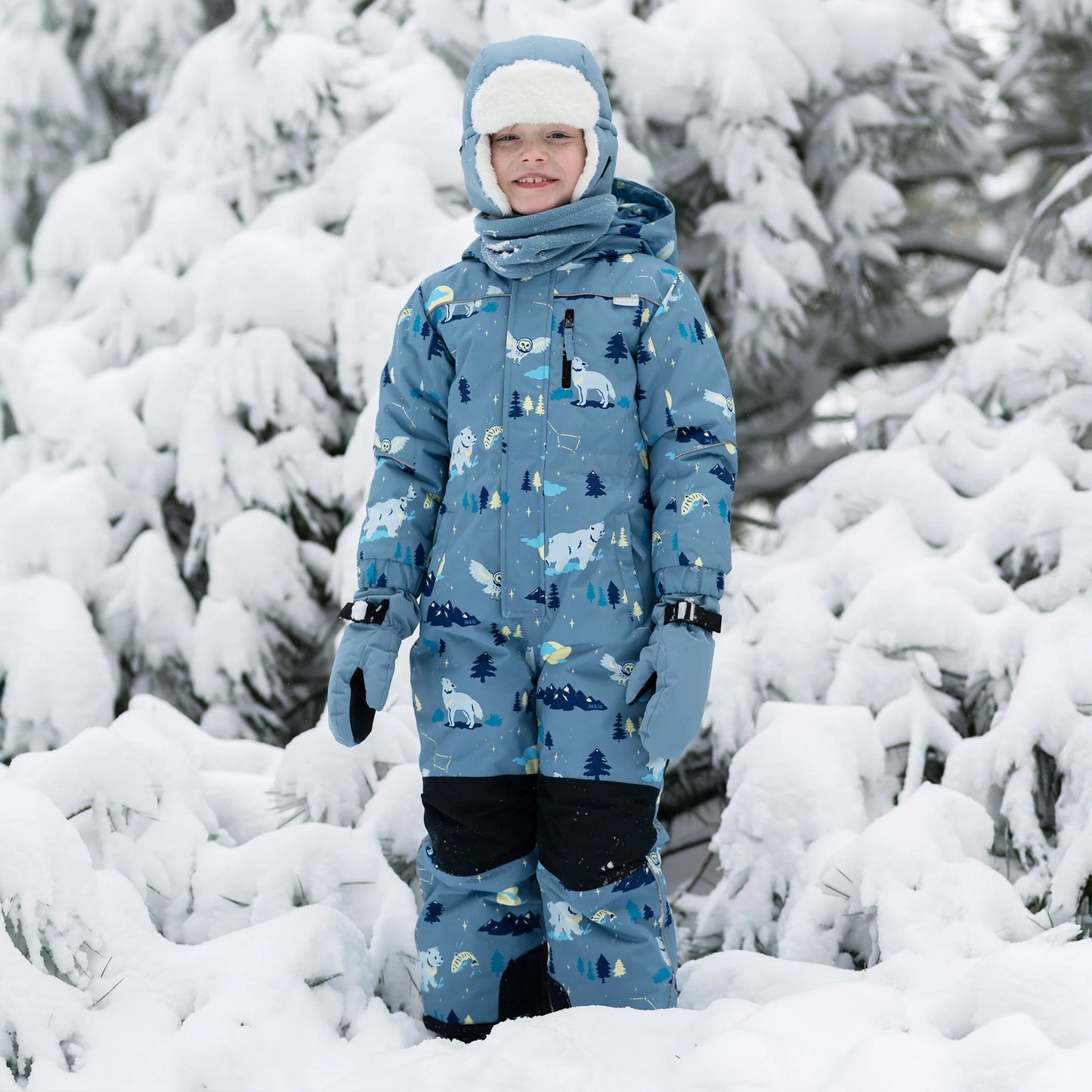 Wolf and Bear | Toasty-Dry Snow Suit