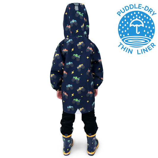 Kids Shell Jacket | Big Trucks