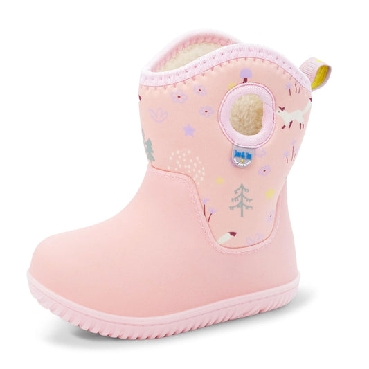 Kids Lite Waterproof Boots | Pink Forest