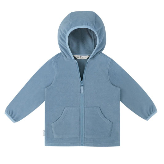 Kids Fleece Jacket | Stormy Blue