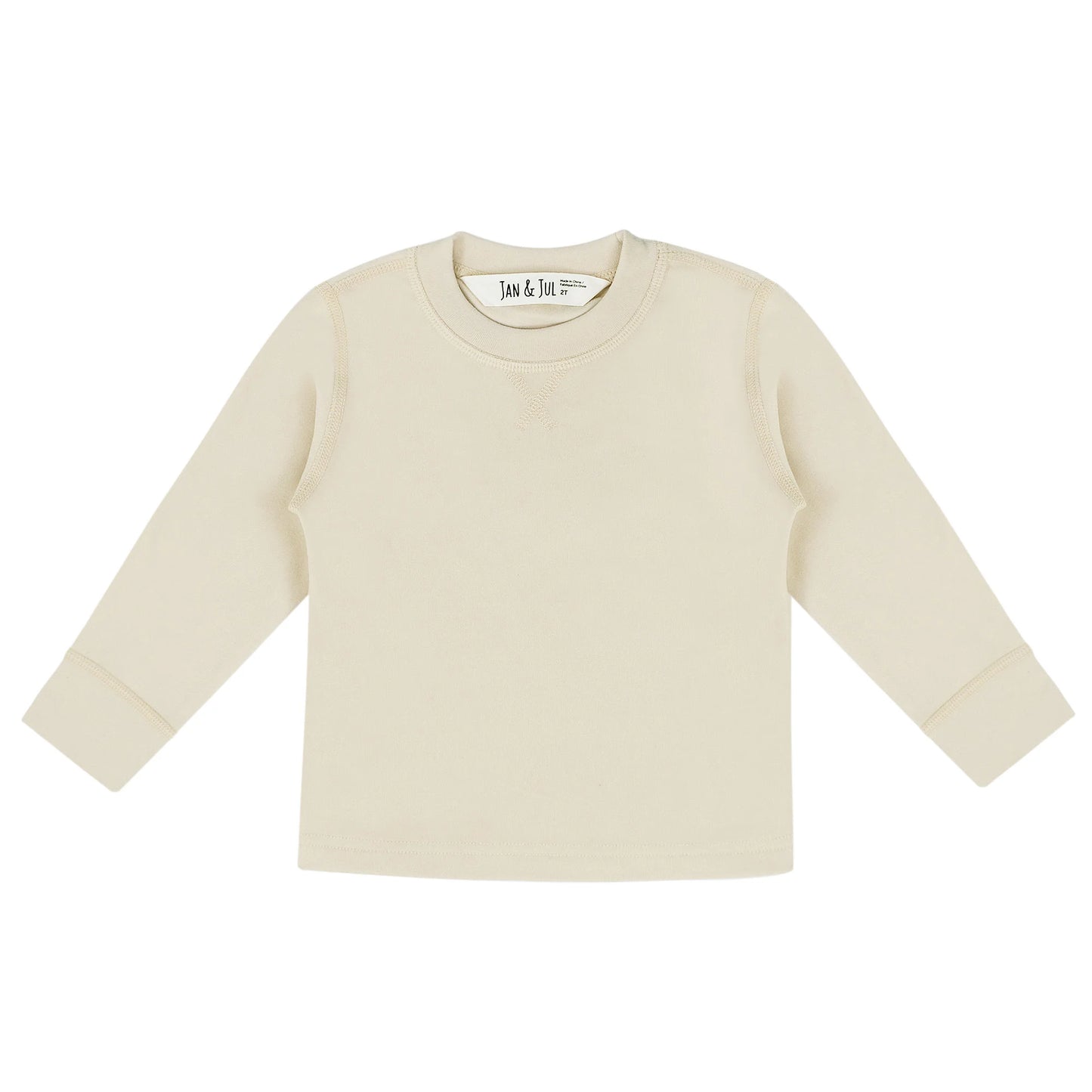 Kids Base Layer Tops | Oatmeal