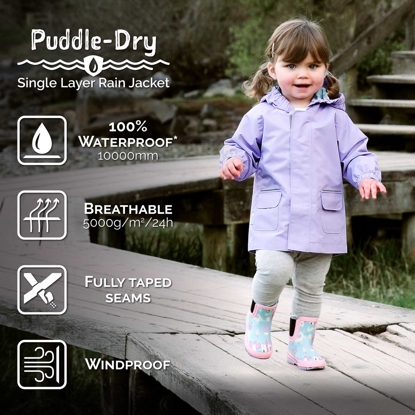 Kids Shell Jacket | Big Trucks