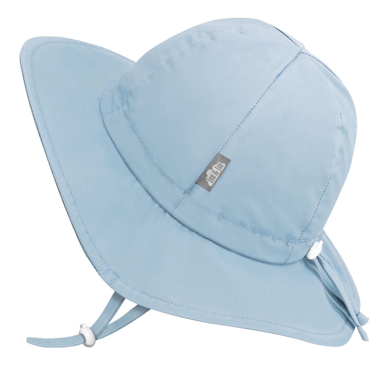 Kids Cotton Floppy Hats | Light Blue