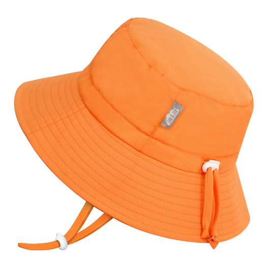 Kids Water Repellent Bucket Hats | Bright Orange