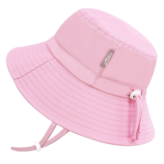 Kids Water Repellent Bucket Hats | Pink Sorbet
