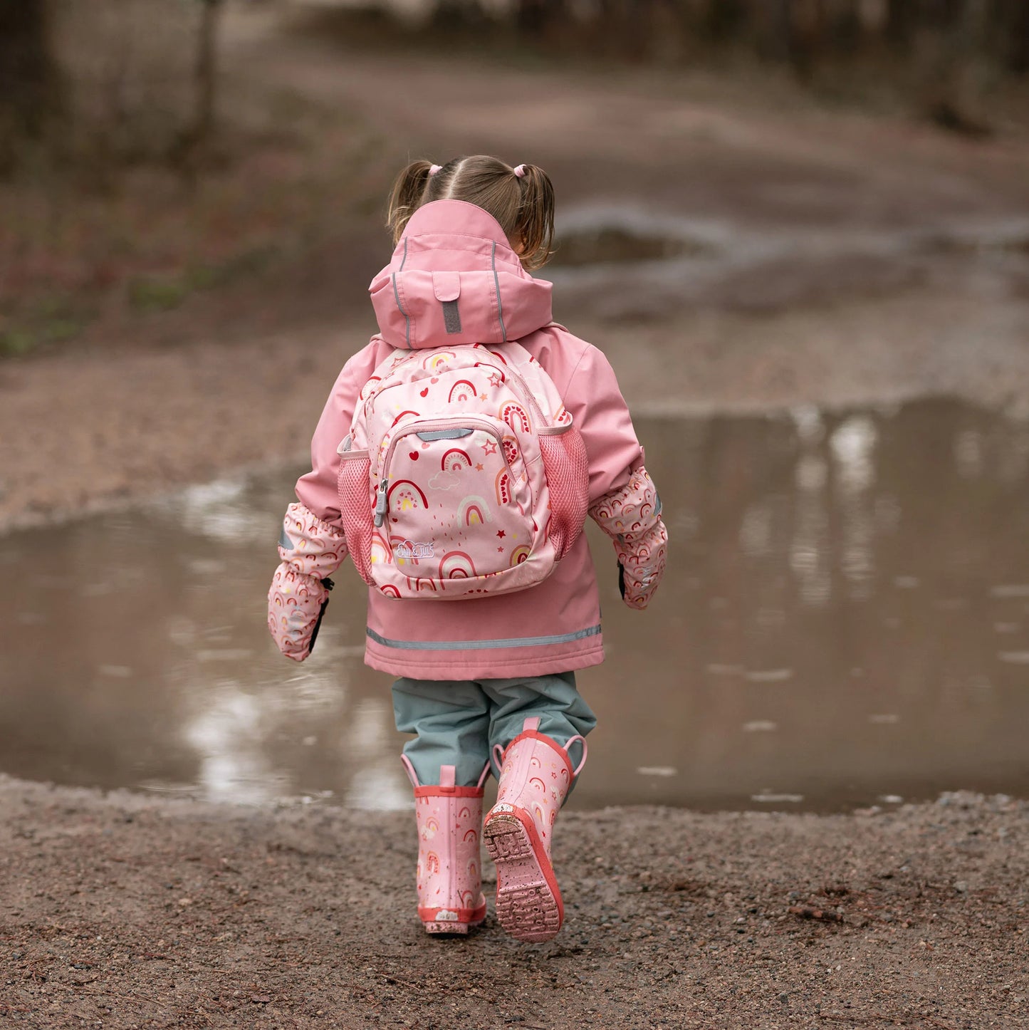 Kids Mini Backpacks | Pink Rainbow