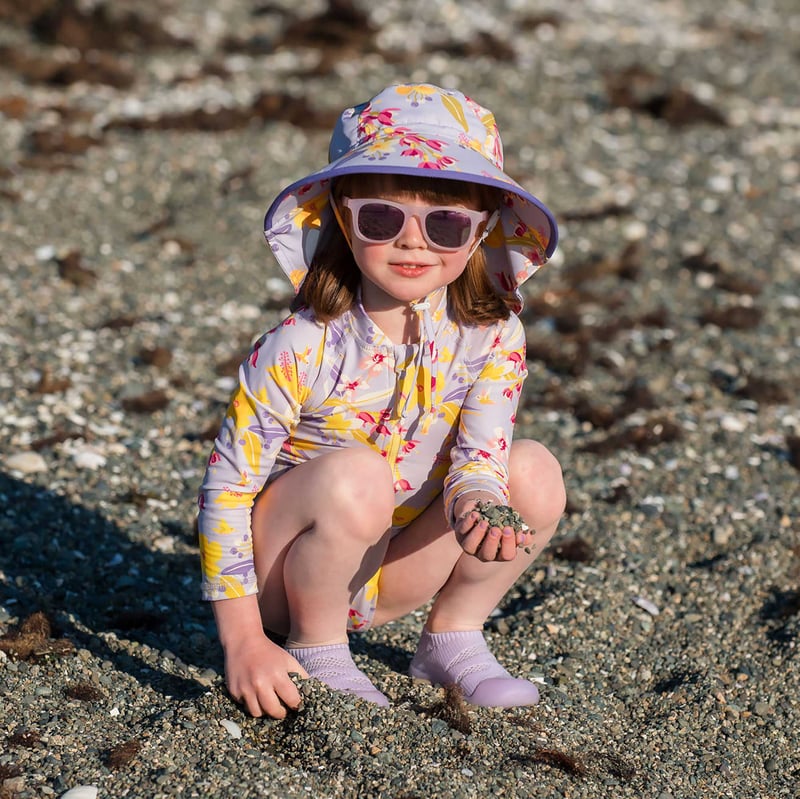 Kids Urban Polarized Sunglasses | Frosty Lavender Aurora