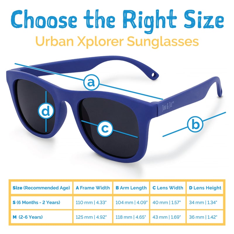 Kids Urban Polarized Sunglasses | Navy