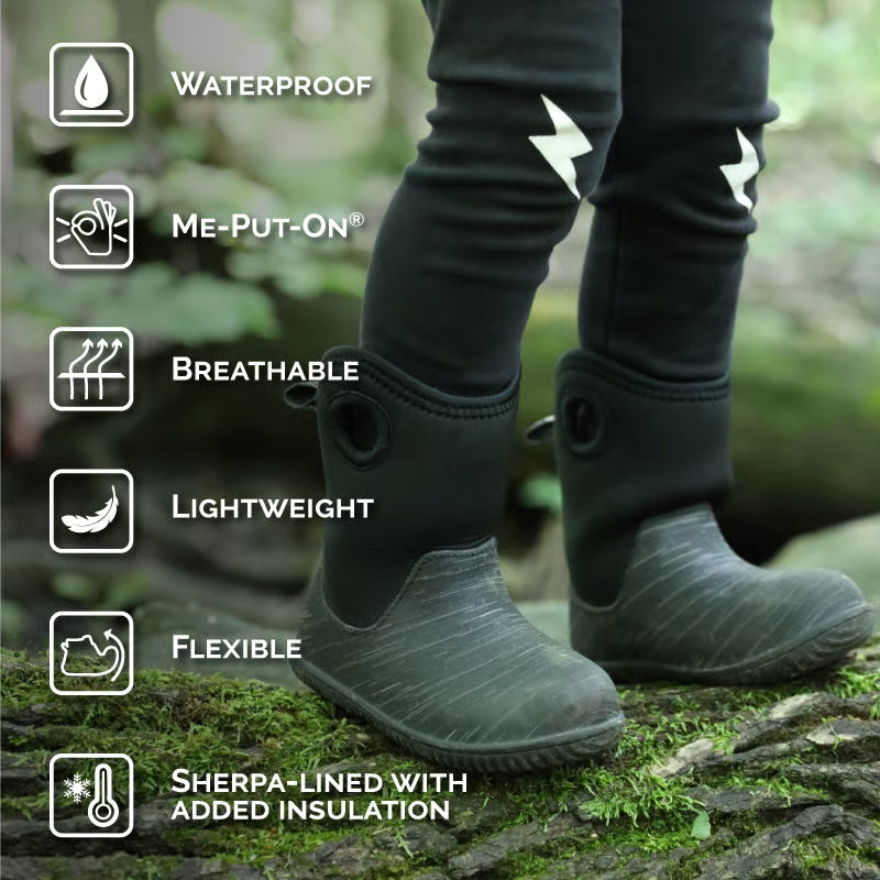 Kids Lite Waterproof Boots | Pink Forest