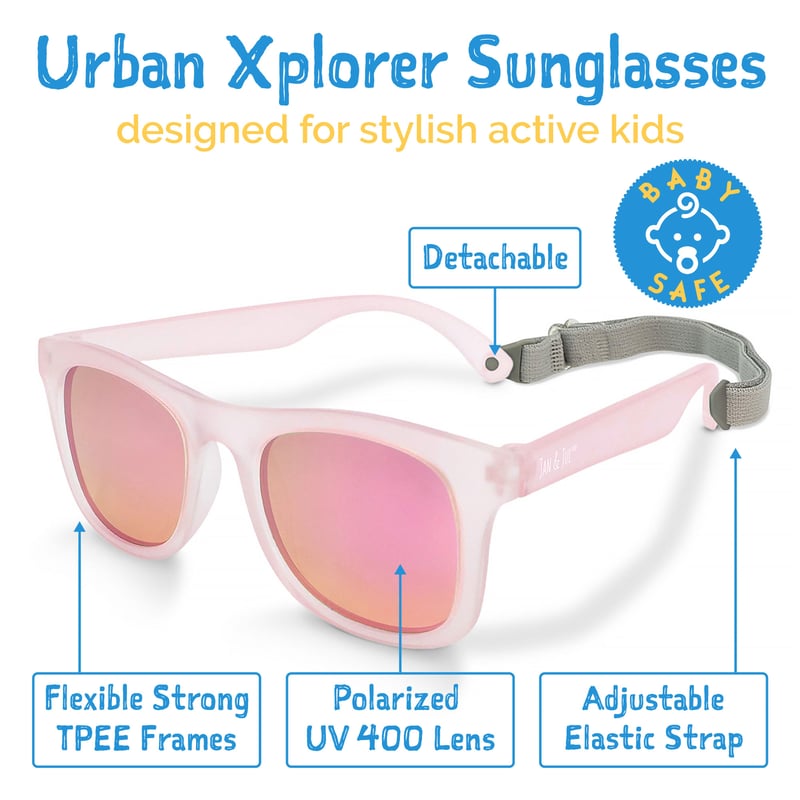 Kids Urban Polarized Sunglasses | Frosty Lavender Aurora