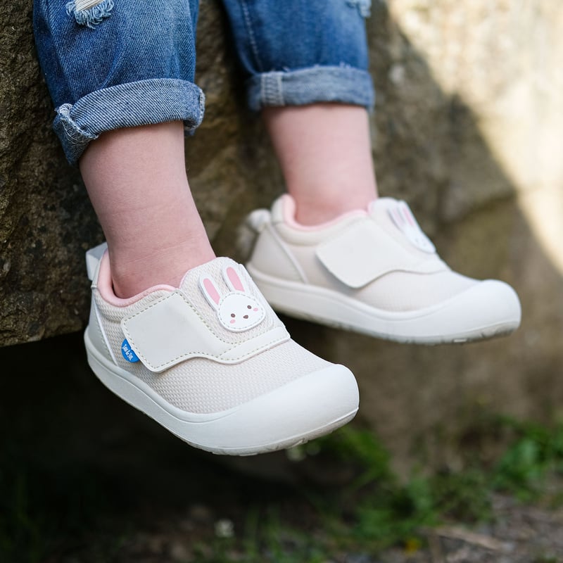Mini-Flyer Toddler Sneakers | Cream Bunny