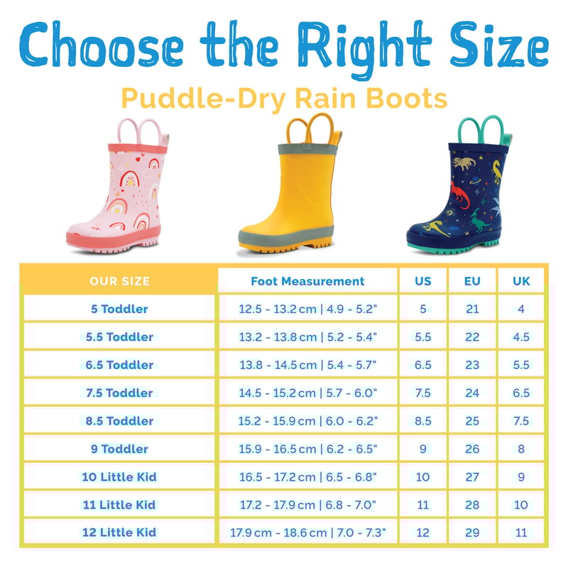 Kids Rubber Rain Boots | Pink
