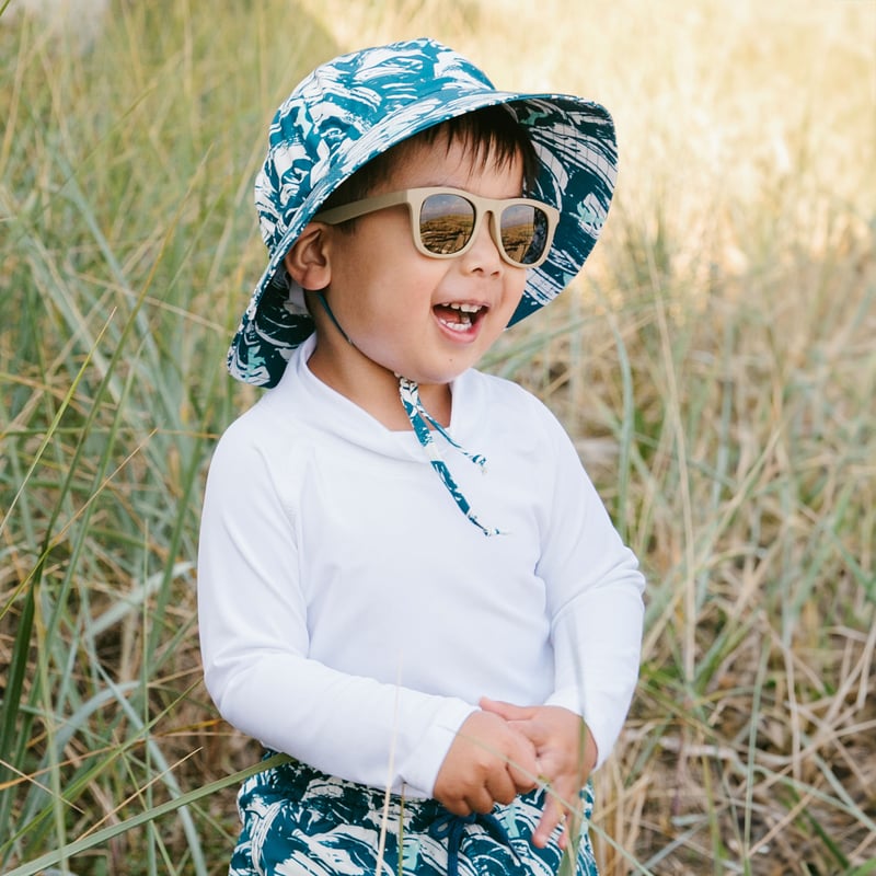 Kids Urban Polarized Sunglasses | Olive Khaki
