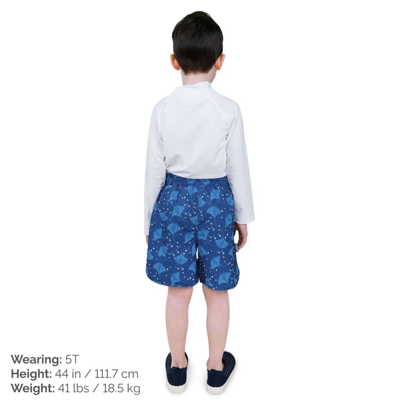 Kids UV Swim Shorts | Manta Ray