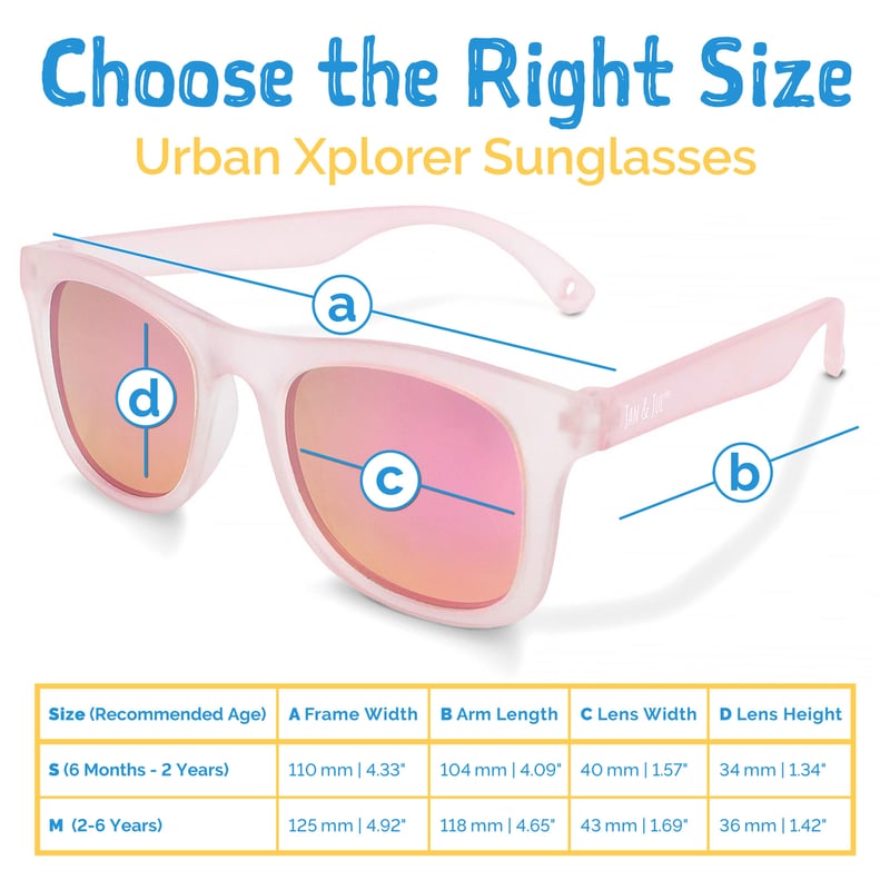 Kids Urban Polarized Sunglasses | Frosty Lavender Aurora