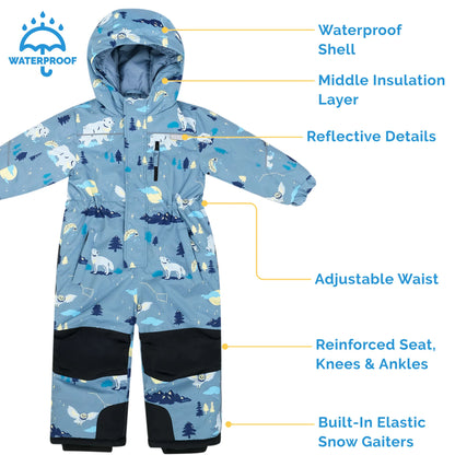 Wolf and Bear | Toasty-Dry Snow Suit