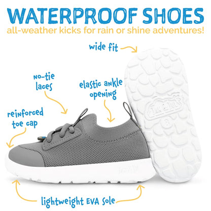 Kids Waterproof Shoes | Dusty Pink