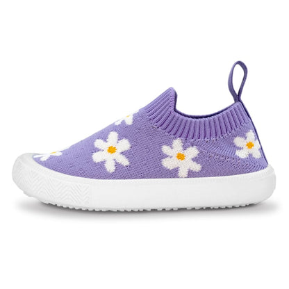 Kids Graphic Slip On Shoes | Purple Daisy