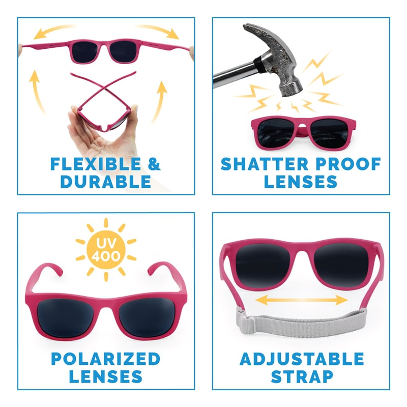 Kids Urban Polarized Sunglasses | Orchid