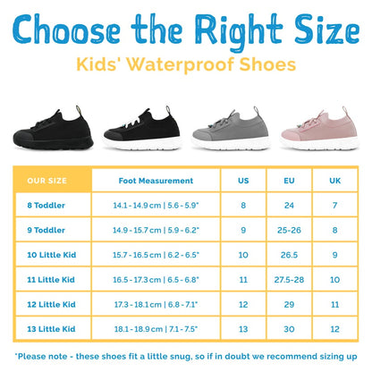 Kids Waterproof Shoes | Navy